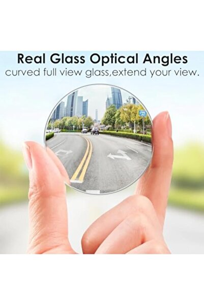 3XR 4 In 1 Blind Spot Mirror – Round Side Hd Glass Rearview Side Mirror Set For Cars, Suvs, Trucks