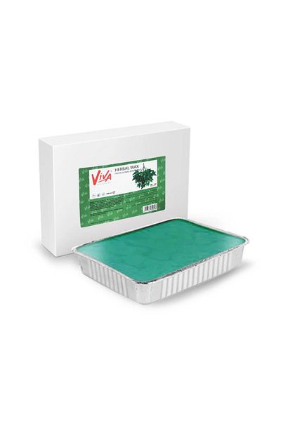 Viva Professional Herbal Warm Wax 1000ml | No-Strip Formula | Removes Hair from the Root | Non-Stick