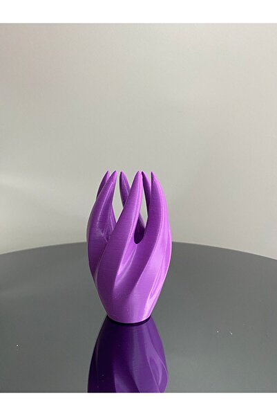 Goplast Premium Μωβ Χρώμα Διακοσμητικό Δαχτυλίδι σε σχήμα χεριού και Οργανωτή...