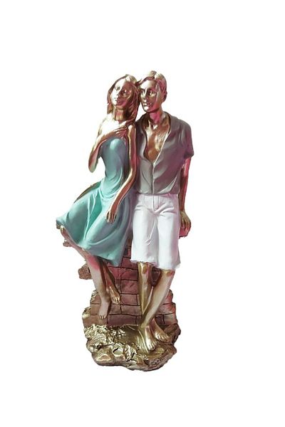 BV Statuetă, Cuplu îndrăgostit, 25 cm, CS16X