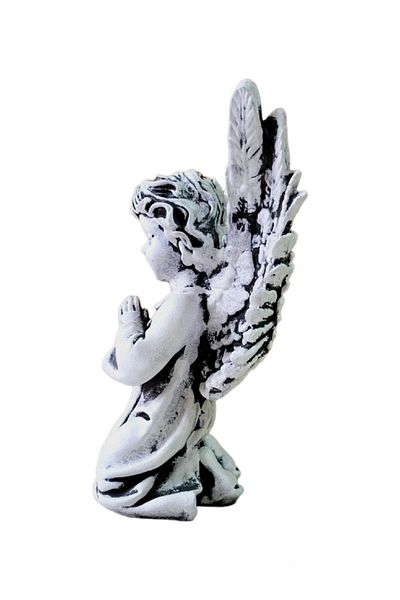 BV Decorative statuette, Angel, White, 35 cm, DVAN0024-7P
