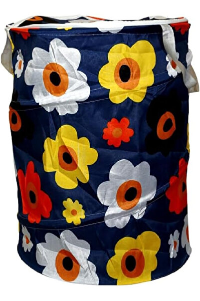 RAHALIFE HOME SOLUTION حقيبة غسيل رحالايف الدائرية القابلة للطي مع غطاء ومقبض...