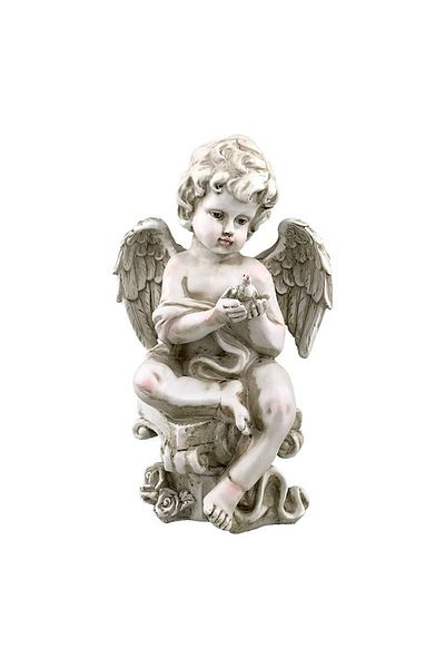 BV Decorative statuette, Angel with dove, 34 cm, 1746H