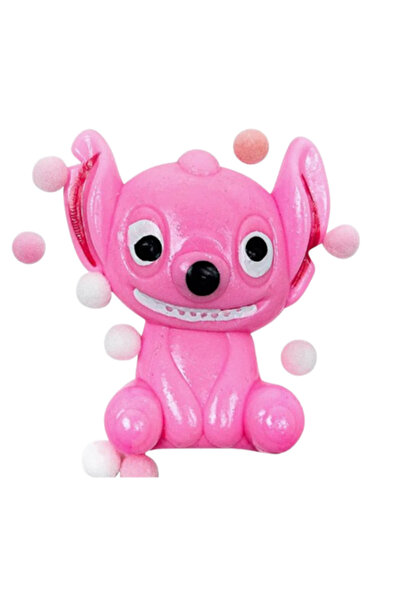 victiny Jucărie pufoasă cu textură cu revenire lentă VICTINY roz/cusătură