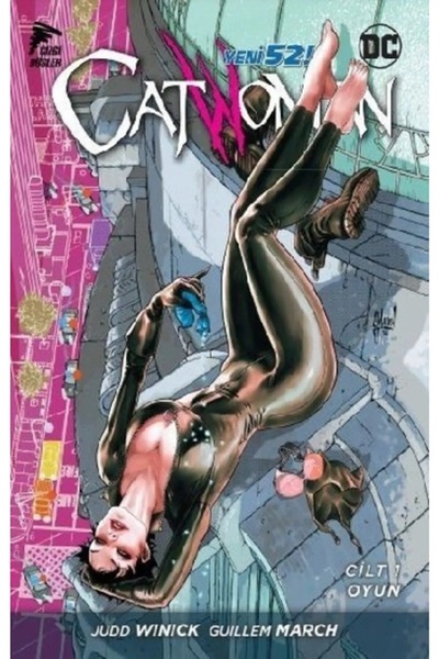 Çizgi Düşler Batman Catwoman - Catwoman Tweety / Sylvester - Catwoman Cilt 1 - Oyun (3'lü Set) | Mini Kartpostal