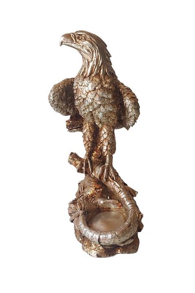BV Decorative statuette, Eagle, Silver, 22 cm, DVR0997