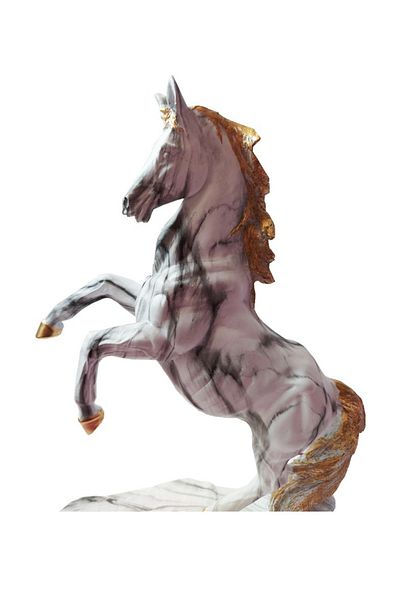 BV Horse Statuette, White, 35 cm, TZ543S