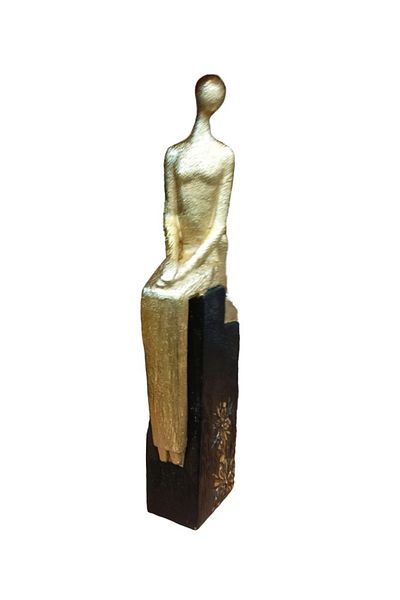 BV Decorative Statuette, Woman and Man, 22 cm, ZO105SD