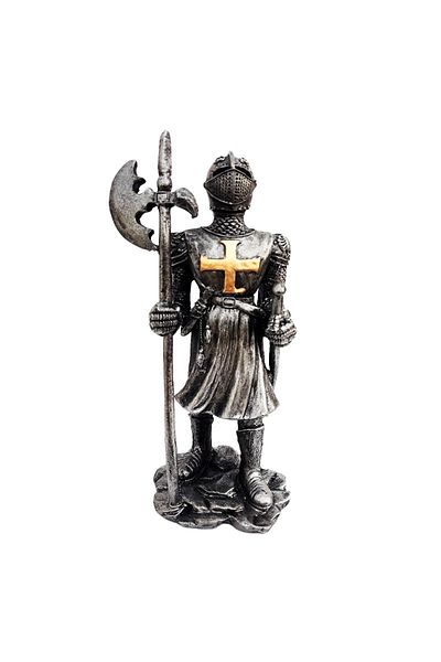 BV Decorative statuette, Soldier in armor, Silver, 24 cm, 1951G