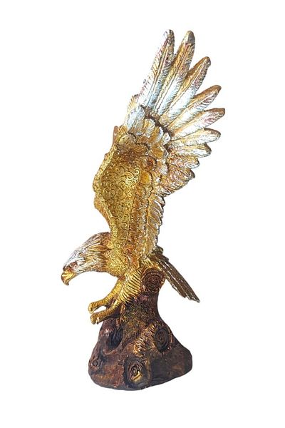 BV Decorative statuette, Eagle, Gold, 32 cm, DVR0228