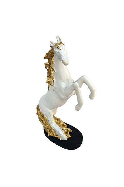 BV Decorative statuette Horse, White, 20 cm, 214H