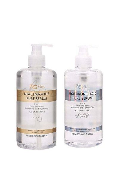 Ashley Shine Niacinamide & Hyaluronic Acid Pure Serum Moisturizing And Whitening Skin Care By Top Choice