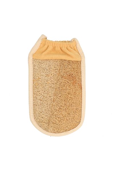 HONEYBEE Lightweight Eco Friendly Natural Pouch Shaped Bath Loofah Multicolor