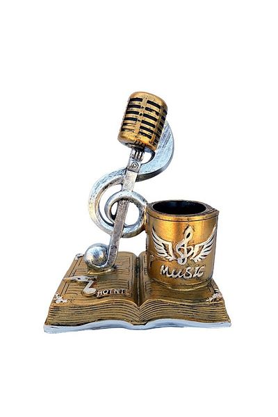 BV Statuette, pen holder with treble clef, 20 cm, 1549G-1