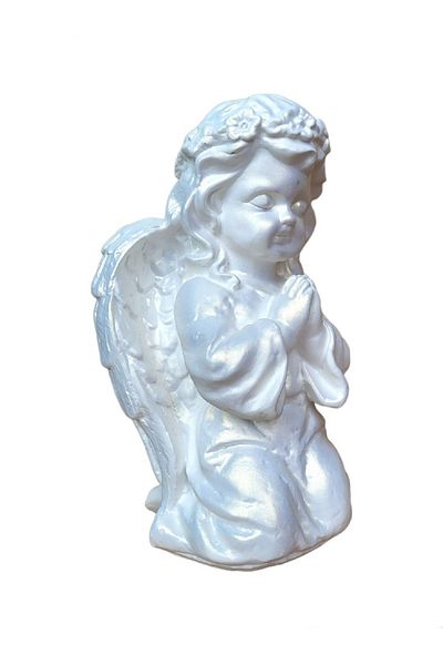 BV Decorative statuette, Angel, White, 22 cm, DVAN0730G