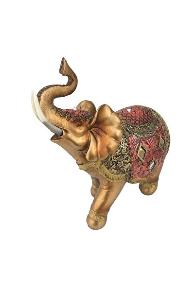 BV Statuetă decorativă, Elefant, Maro, 21 cm, 1113H