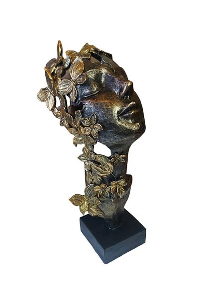 BV Decorative Statuette Mask, Woman Butterfly, 32 cm, 038SX