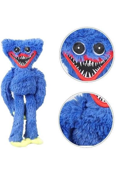 Toybox Toy Box Plush Huggy Wuggy, Blue, 30 cm, For Kids Of All Genders