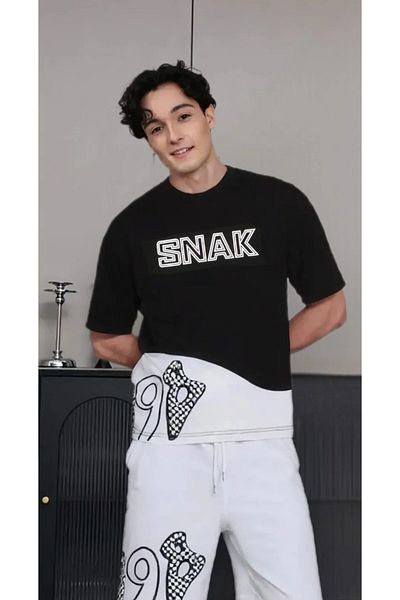 ALANAQA Unisex Oversized Shorts Set