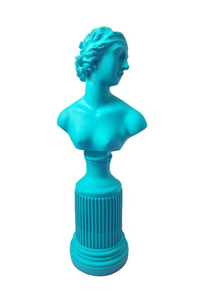 BV Nude statuette, Turquoise, 45 cm, 1073XD
