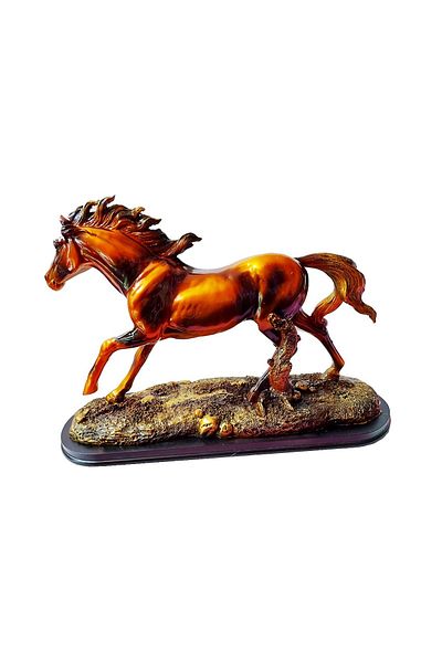 BV Horse Statuette, Brown, 42 cm, YY884