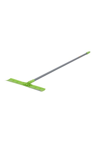 Scotch Brite All Purpose Cleaning Floor Squeegee with Stick and Refill Silver and Green 40cm