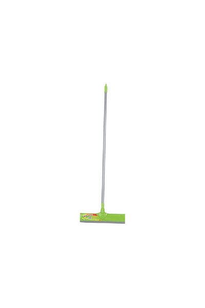 Scotch Brite All Purpose Cleaning Floor Squeegee with Stick and Refill Silver and Green 40cm
