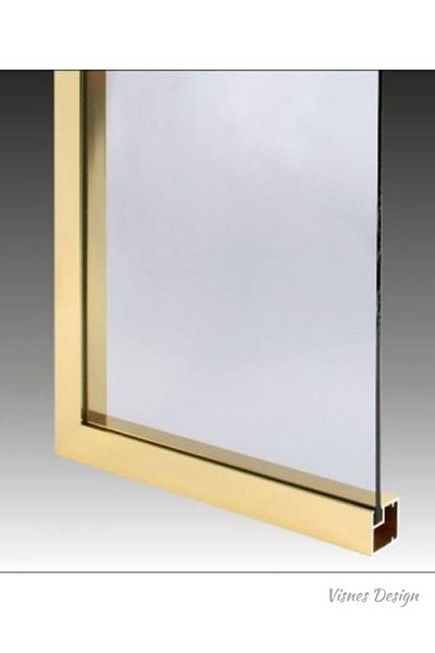 VISNES Aluminum Cabinet Door Aluminum Frame Cover Profile