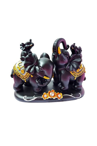 BV Statuette, Elephant Family, 19 cm, 9465XD