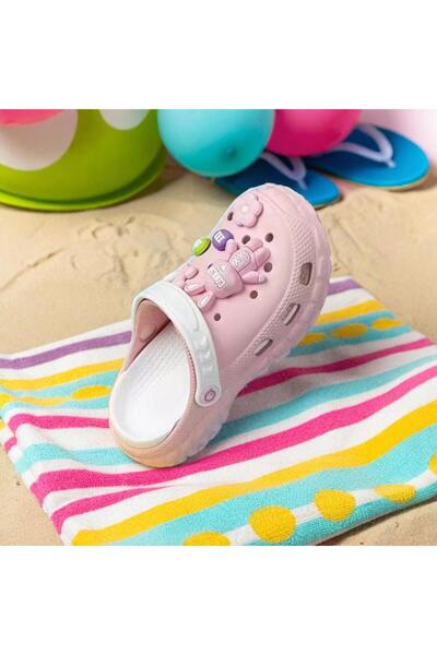 CREATIVE OUTFITS Kids Garden Clogs, with Decorative Charms, Slip-On Style