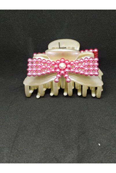 Shiklik MODA مشبك على شكل فيونكة من اللؤلؤ لتكملة أناقتك