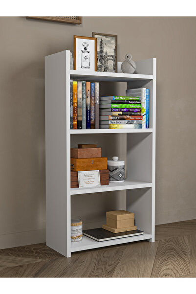 PDMPOİNT DOLAP MARKET Kitaplık Yatak Yanı - Beyaz