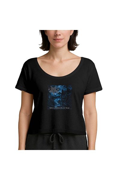 Z zepplin Dark Funeral Where Shadows Forever Reign Black Women's T-Shirt