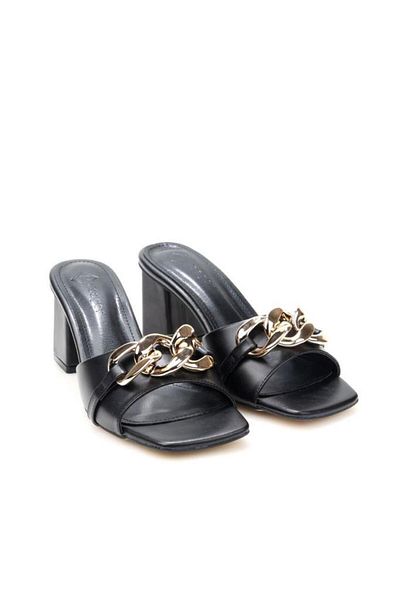 PİSAGOR Pythagoras Ps-32460 6 cm Heeled Women's Slippers