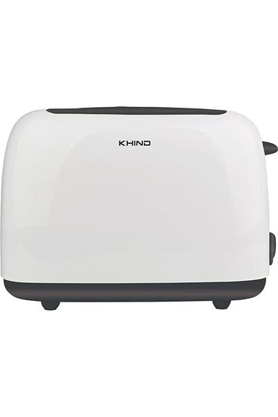 Khind Bread Toaster - 2 Slice Toaster with 6 Browning Settings, Removable Crumb Tray, Anti-Dust Cove