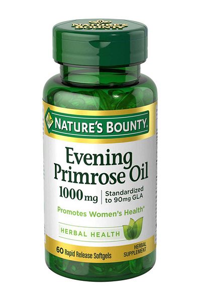 Nature's Bounty , Evening Primrose Oil, 1,000 mg, 60 Rapid Release Softgels