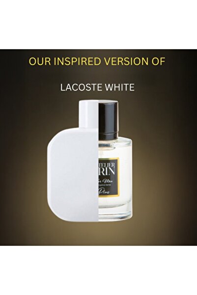 LATELİER ERİN Apa de parfum L’Atelier ERIN M27, 50 ml, pentru barbati, inspirat din L@cost€ White