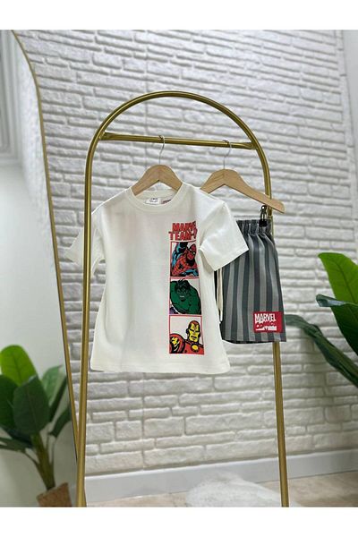 Alvadonna Marvel boy's bottom top suit