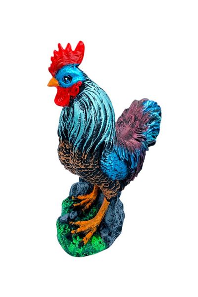 BV Decorative statuette, Rooster, Multicolor, 37 cm, DV51-4