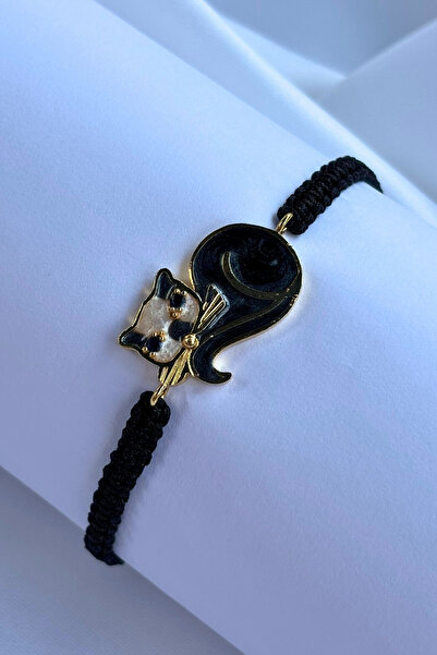 Begondio Kedi El Yapımı Tasarım Kadın Bileklik