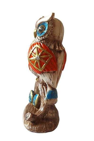 BV Decorative statuette, Owls, Multicolor, 17 cm, XD4022B