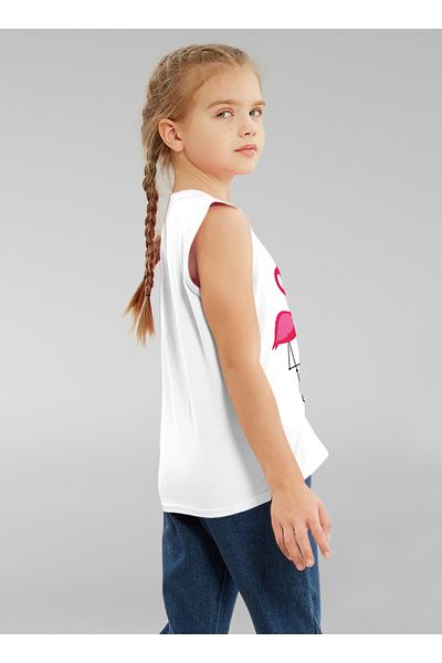 LAUREN SMITH Kids Girls Fashion Sleeve Tee with Cute Print 100 percent Cotton