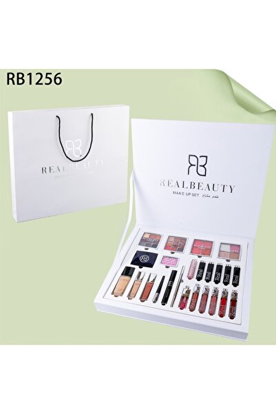 real beauty طقم مكياج فاخر جدا من ريل بيوتي في صندوق رائع