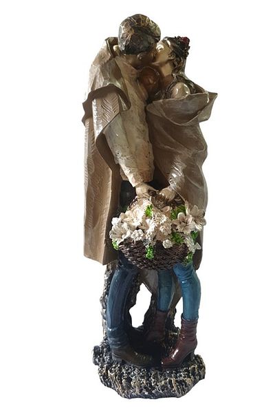 BV Decorative statuette, Couple in Love, Multicolor, 30 cm, GXL001