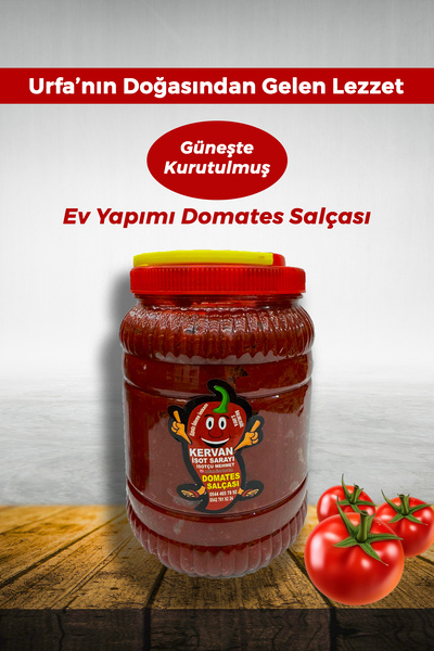 KERVAN İSOT SARAYI Ev Yapımı Urfa Domates Salçası 2 KG