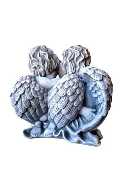 BV Decorative statuette, Angel, Gray, 29 cm, DV91-4P