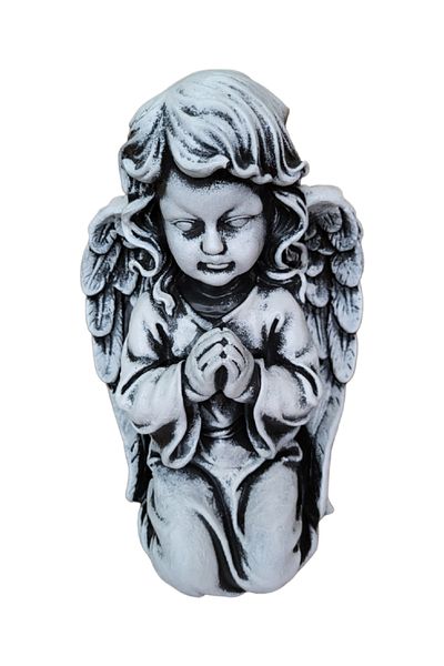 BV Decorative statuette, Angel, Gray, 33 cm, DVAN0704-7P
