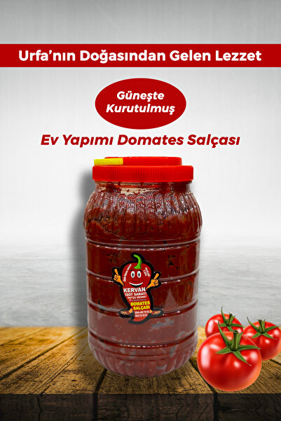 KERVAN İSOT SARAYI Ev Yapımı Urfa Domates Salçası 3 KG.