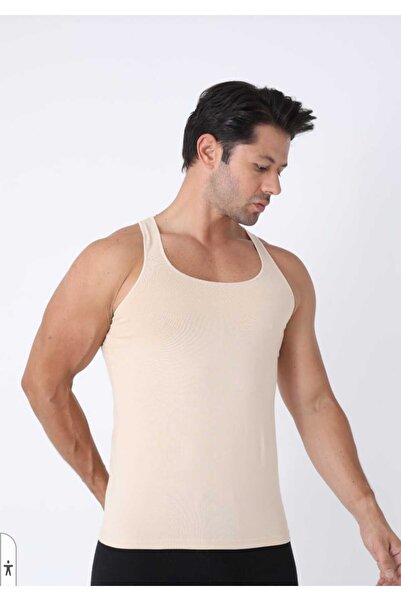 Montazah Men's Skin Color Ghost Singlet