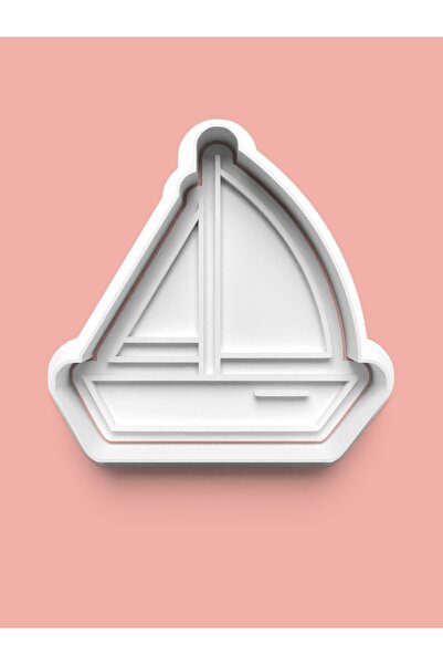 AKTASTORE قالب بسكويت المراكب الشراعية وقالب لب السكر